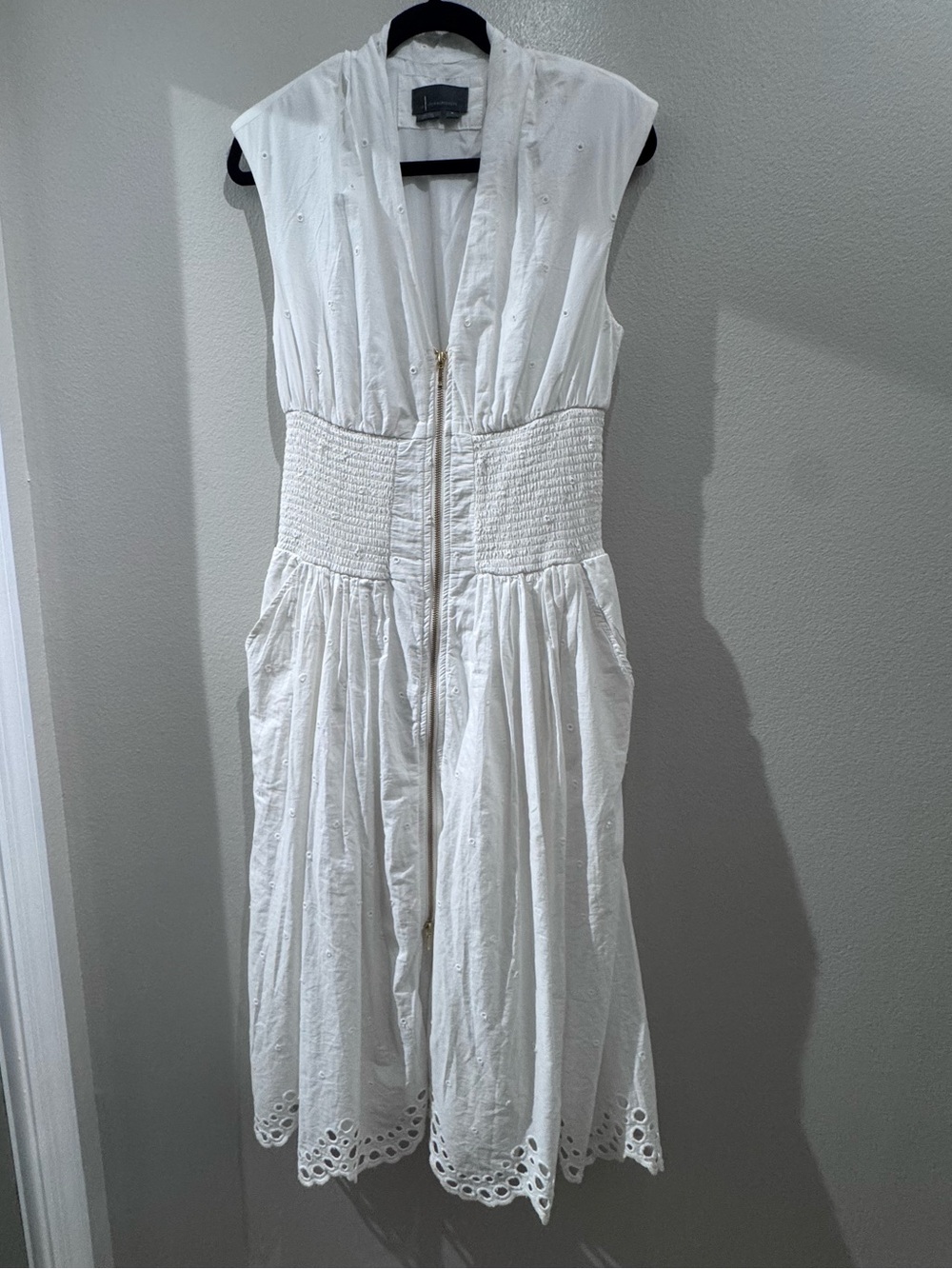 White Anthropologie Tommie Dress
